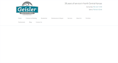 Desktop Screenshot of geislerroofing.com