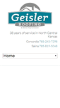 Mobile Screenshot of geislerroofing.com